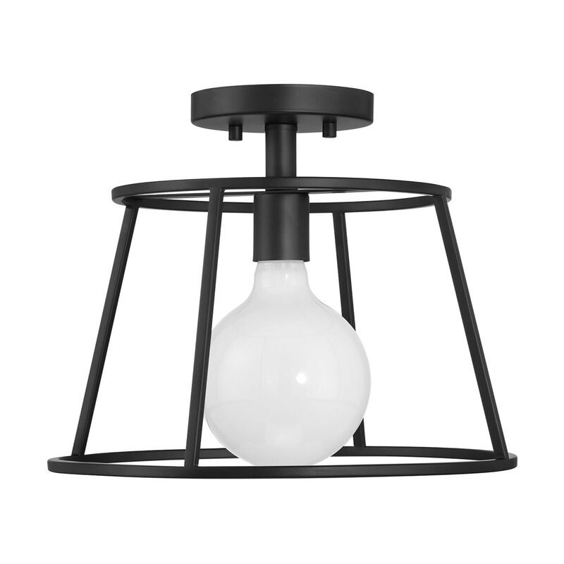 13 Inch Semi Flush Mount by Meridian Lighting